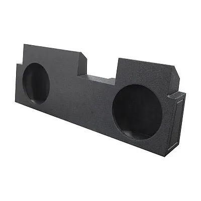 Qpower ???Qbomb??? ???19-???23 Jeep Gladiator Dual 12??? Sealed Empty Woofer Enc