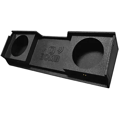 Qpower Bomb &#039;99-06 Gmc Dual 10&quot; Box Under Seat Downfire