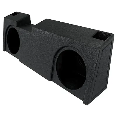 Qpower Qbomb Chevy/Gmc Crew Cab & Double Cab ???19-Up Dual 10??? Empty Woofer Bo