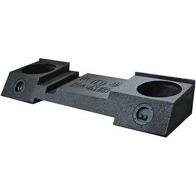 Qpower Dual 10&quot; Box For Gmc Avalanche Bomb Under Seat Downfire