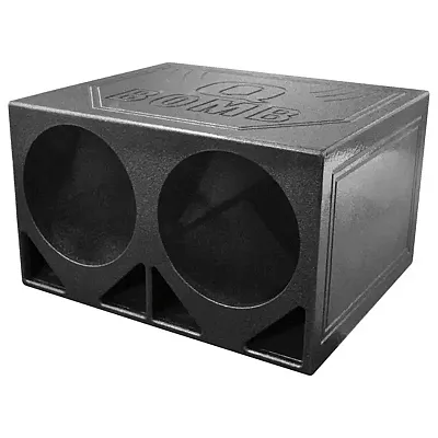 Qpower Dual 12&quot; Woofer Box &quot;Q Bomb&quot; Turbo Ported