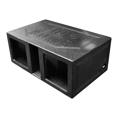 Qpower Dual 12&quot; Vented Extra Large Spl W/ Square Holes &quot;Q Bomb&quot;