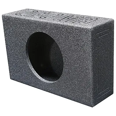 Qpower Single 10&quot; Universal Vented Truck Box Finished W/Bed Line