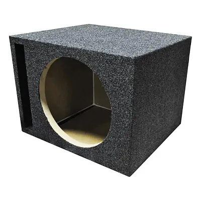 Empty Woofer Box Single 10&quot; Mdf;Vented Bass Box
