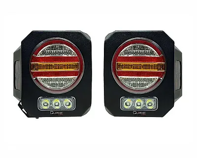 QUAKE LED QTE1042 New Metal Tek Jl Tail Lights
