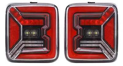 QUAKE LED QTE347 Jeep Wrangler Jl Tech Led Tail Ligh