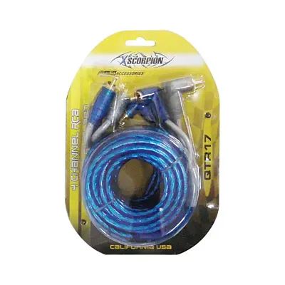 Rca Cable Xscorpion 17&#039; Quad Rca; Triple Shielded