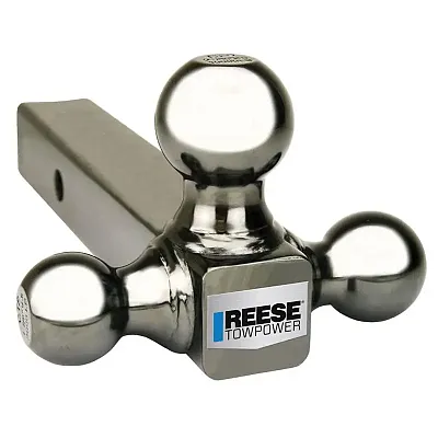 REESE 7039800 Elite Black Nickel Tri-Ball Ball Mt
