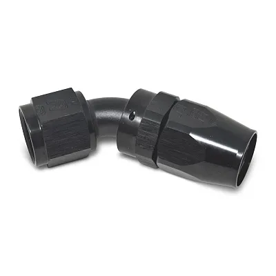 RUSSELL/EDEL 610105 Hose End 45 Deg 8An Blk