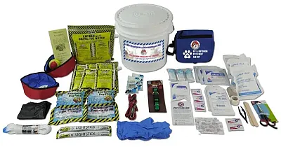 READY AMER 77161 P.E.M.A. Emergency Kit For Dogs