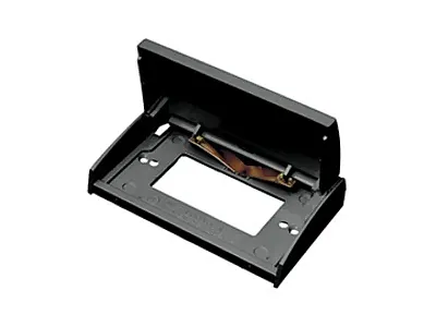 RV DESIGNER E466 Black Weatherproof Gfci Outlet Cove