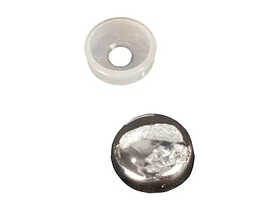 RV DESIGNER H607 14Pk Finish Caps- Chrome