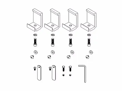 ROLL N LOCK 119449 Hardware Bag For Lg449M