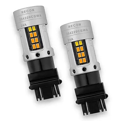 RECON ACCESS 264220CBWA 3157 Dual Color &#039;Switchback&#039; Led Bu