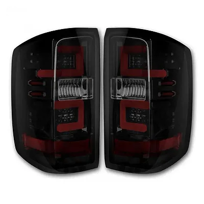 RECON ACCESS 264238BK Led Tail Lights - Chevy Silverado 1