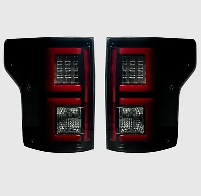RECON ACCESS 264268BK Led Tail Lights - Ford F150 15-17 (