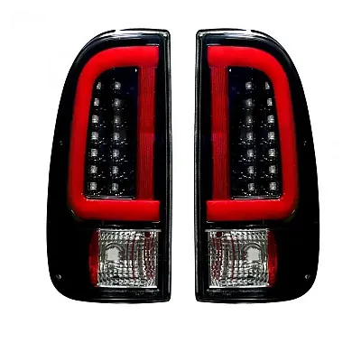 RECON ACCESS 264293BK Led Tail Lights - Ford Superduty F2