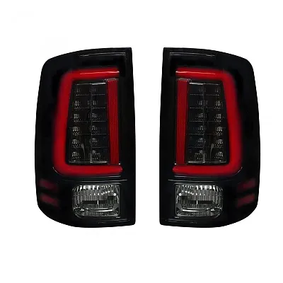 RECON ACCESS 264336BK Led Tail Lights - Dodge 13-17 Ram 1