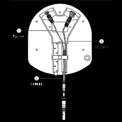 RAYMARINE A80308 Quantum Radar Adapter Cable