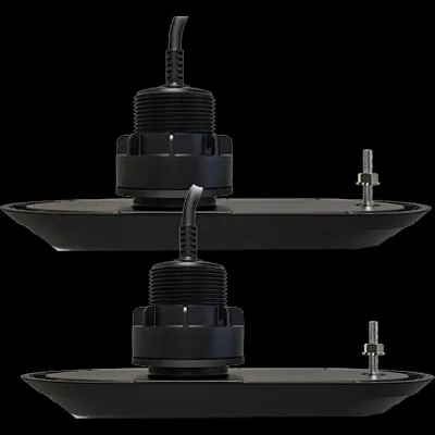 RAYMARINE T70320 Xdcr Rv-3Dplas.Thru-Hull 12Deg Pair