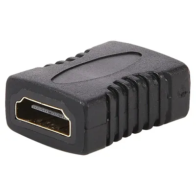 Rca Dhdhe1V Hdmi Female/Female Inline Coupler, 4K At 2160P, Dhdhe1V, Black