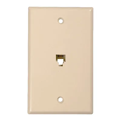 Rca Tp247Rv Tp247R Phone Jack Wall Plate (Ivory)