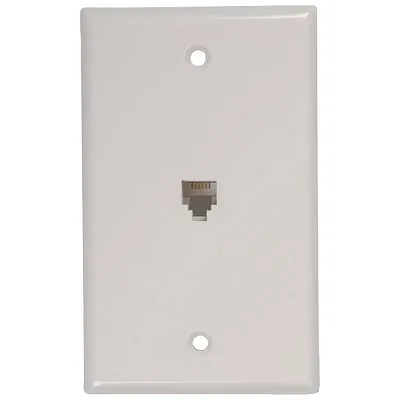 Rca Tp247Whr Phone Jack Wall Plate