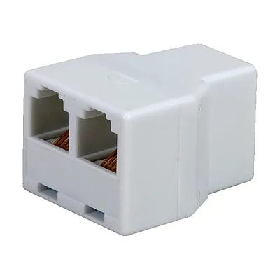 Rca Tp270Whrv Tp270Whr Modular In-Line Phone Splitter, White