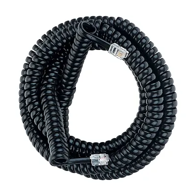Rca Tp282Blrv Standard Handset Coil Cord (25 Ft.; Black)