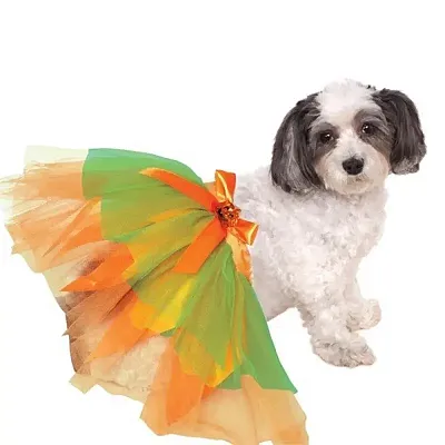Rubie's Costume Co Pumpkin Tutu Pet Costume - M/L
