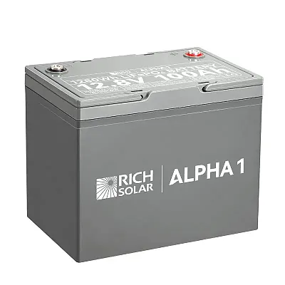 RICH SOLAR RSB121S Alpha 1 - 12V 100Ah Battery