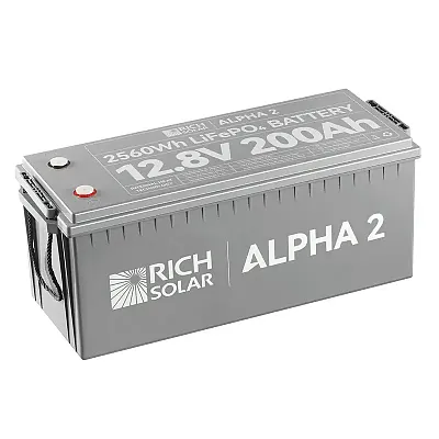 RICH SOLAR RSB122S Alpha 2 - 12V 200Ah Battery