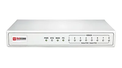 REDSTONE RGW8-4S-4 4 Fxs 4 Fxo Port Gateway
