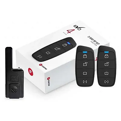 Fortin 2-Way Rf Kit 3000 Ft Range 2-4-Button Led Remotes Works With Evo-One And 