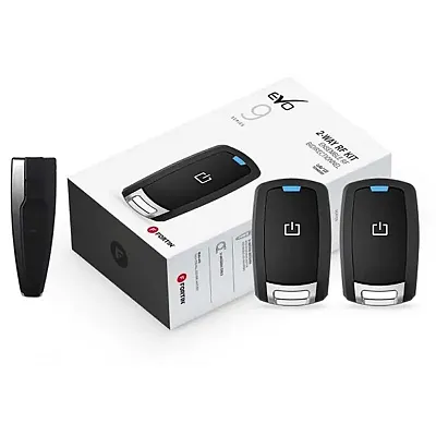 Fortin 2-Way Rf Kit 6000 Ft Range 2 -1-Button Led Remotes Works With Evo-One And