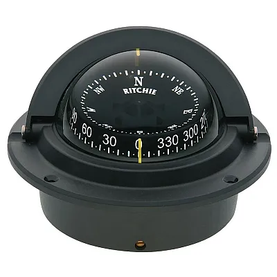 RITCHIE NAVI F83 Compass Flush Mnt 3&#039; Combi Black