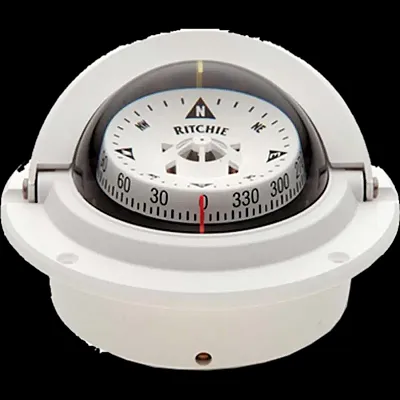 RITCHIE NAVI F83W Compass Flush Mnt 3&#039; Combi White