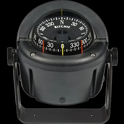 RITCHIE NAVI HB741 Compass Brkt Mnt 3.75&#039; Combi Blk