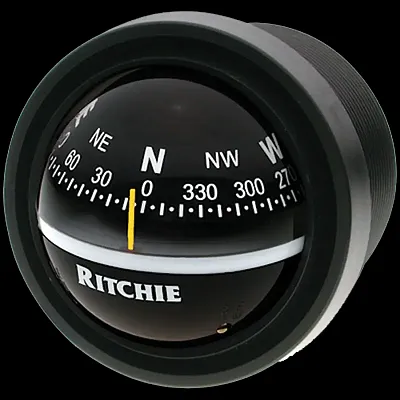 RITCHIE NAVI V572 Compass Dash Mnt 2.75&#039; Dial Blk.