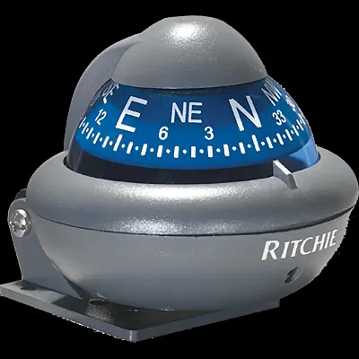 RITCHIE NAVI X10A Compass Automotive 2&#039; Dial Grey