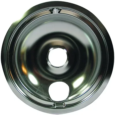 Range Kleen 120-A Style B Chrome Drip Bowl, 1 Count (8 In.)