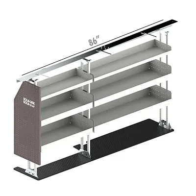 ROLACASE RSLRFBADR Van Shelving Basic Bin Package