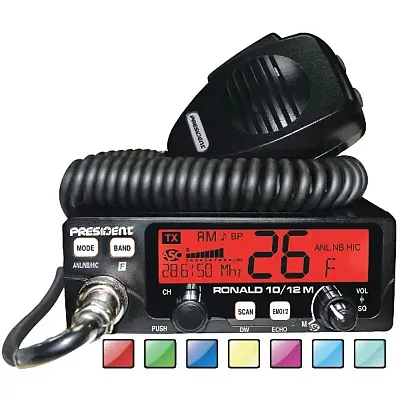 President Ronald President - Ronald 50 Watts 10/12 Meter Am/Fm A