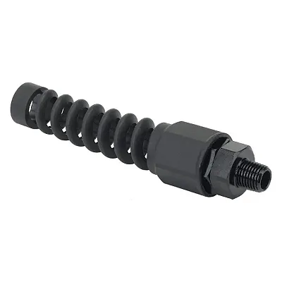 Flexzilla Pro Air Hose Reusable Fitting With Swivel 1/2&quot; Barb 3/8&quot; Mnpt