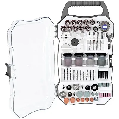 Genesis(Tm) Gart208 208-Piece Rotary Tool Accessory Set