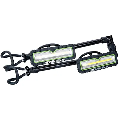 Powersmith Pwlrd024Uh 2,400-Lumen Dual-Head Led Rechargeable Underhood Light Wit