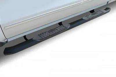 RAPTOR 15020526MB 4&#039; Curved Black Oval Step Bars