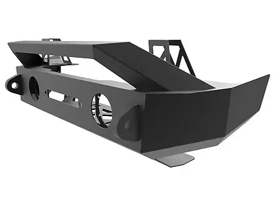 RAPTOR FBM21JPNRT Jeep Jk Front Winch Bumper