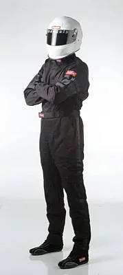 RACEQUIP 110002 Sfi-1 1-L Suit Black Sma