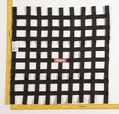 RACEQUIP 726009 24 X 24 Sfi Ribbon Net B